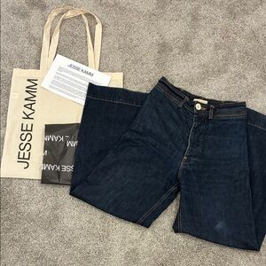 Jesse Kamm Deep Indigo sailor Jeans